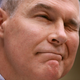 Environmental Protection Agency Administrator Scott Pruitt winks while testifying before the House Energy and Commerce Committee’s Environment Subcommittee on Capitol Hill in Washington, D.C., on April 26, 2018.